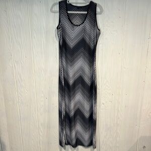 JUST Love Sleeveless Maxi Dress, Size L